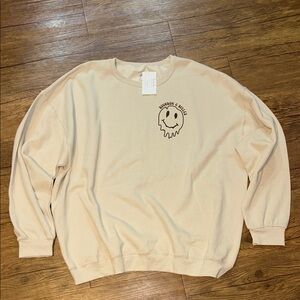 Bourbon and Belles Oversized Graphic Sweatshirt NWT